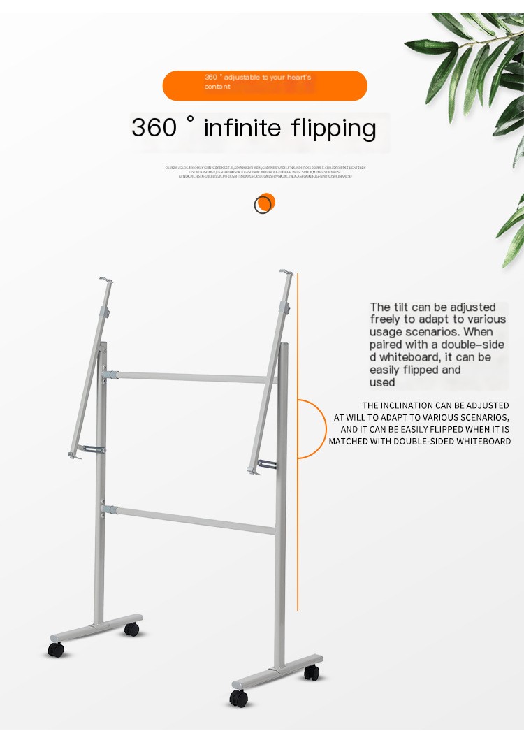 Easy to Adjust Whiteboard Stand