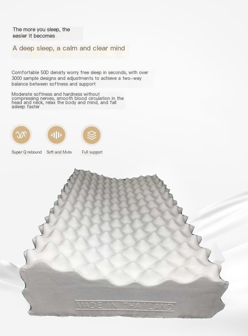 Hilton Natural Latex Pillow Image 3
