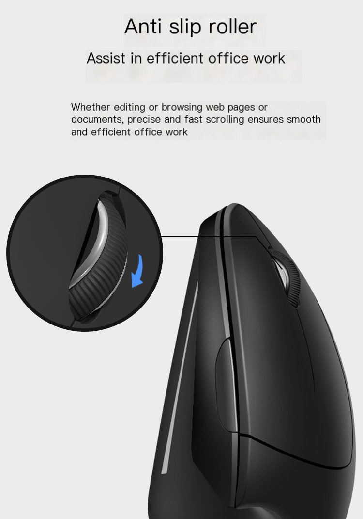 Wireless Vertical Mouse Image 3