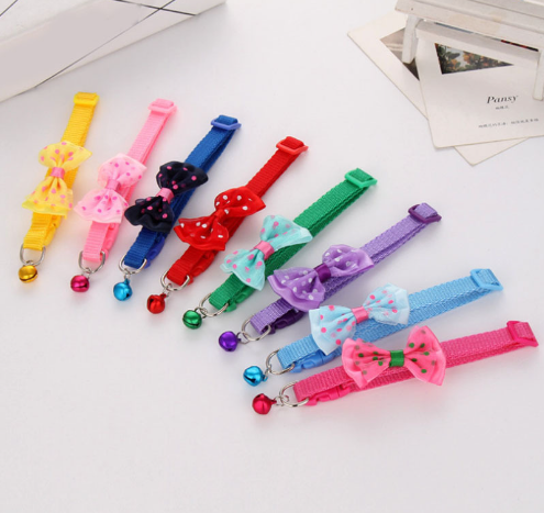 Adjustable Cute Necktie Dog Cat Pet Collar