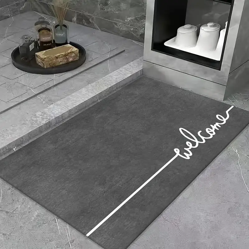 Dark Gray Bath Mat