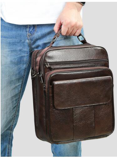 Men's Leather Handbag - Lifestyle