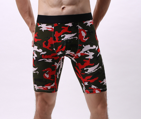 Men's Five Point Print Shorts - Style 2
