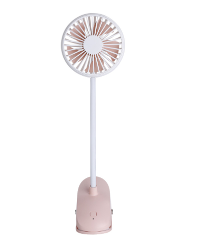 Rechargeable Clip Fan with LED Light