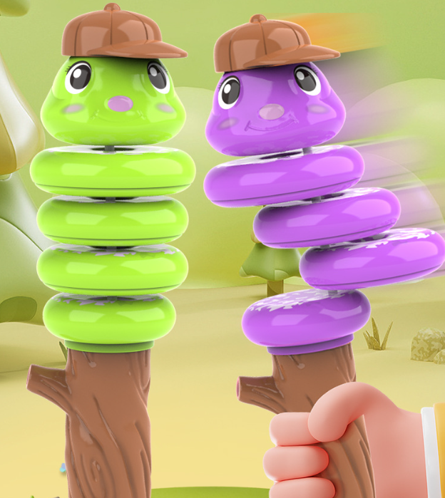 Whistling Spinning Caterpillar - Greener