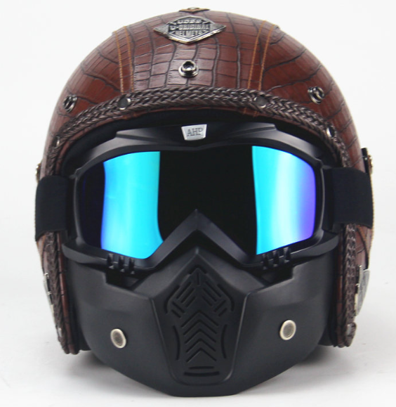 Retro Harley Helmet 3