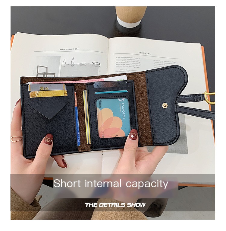 CD – Neue Luxus-Designer-Lederbrieftasche