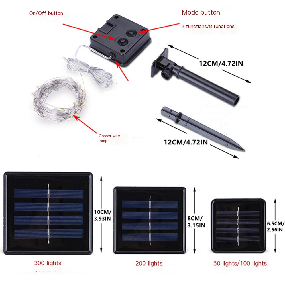 Copper Wire LED Lights