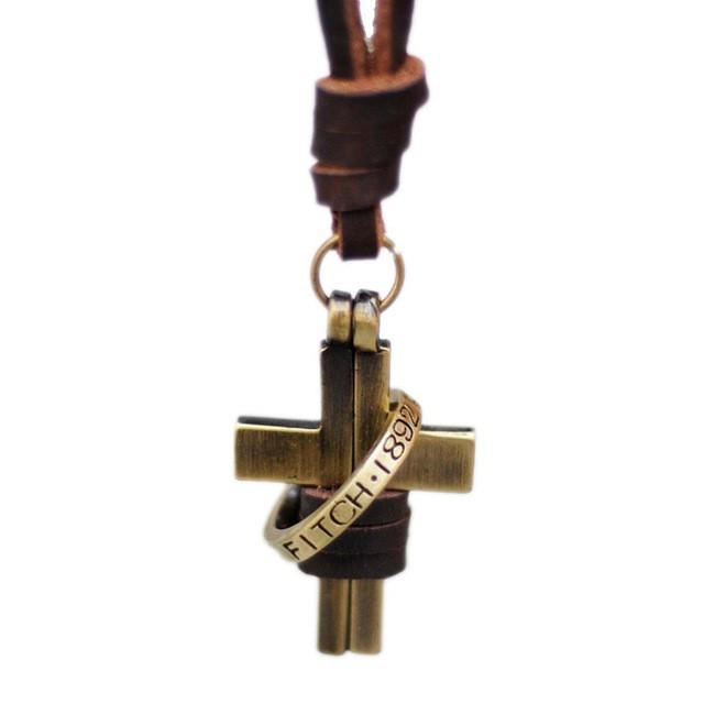 Close-up of Cross Pendant