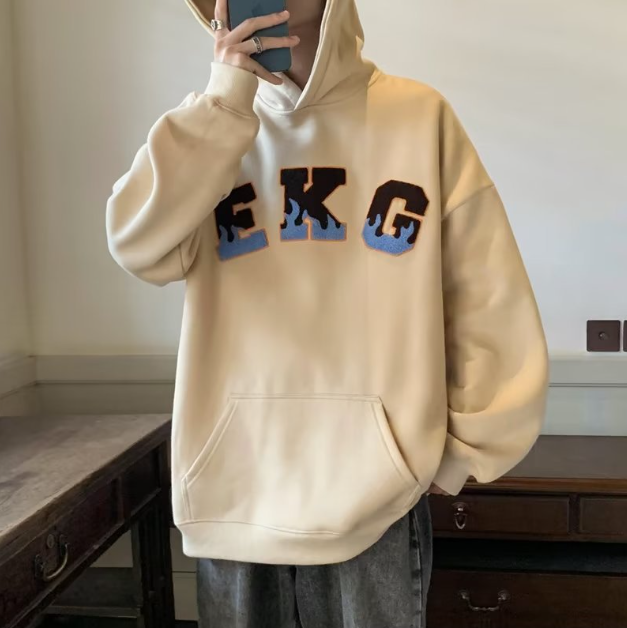 Hooded Sweater in Coffee