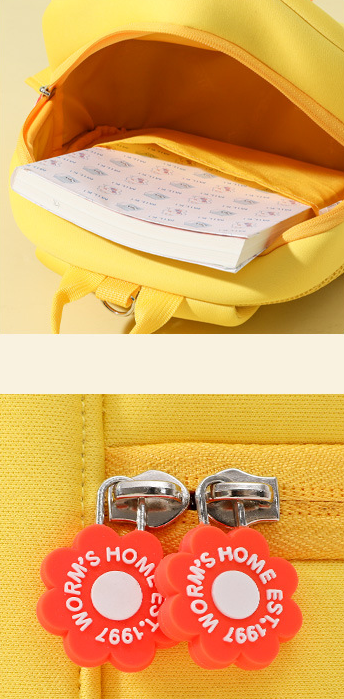 Cartoon Cute Casual Diagonal Shoulder Bag - Yellow