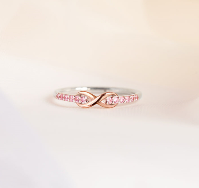 Silver Infinite Ring Design 1