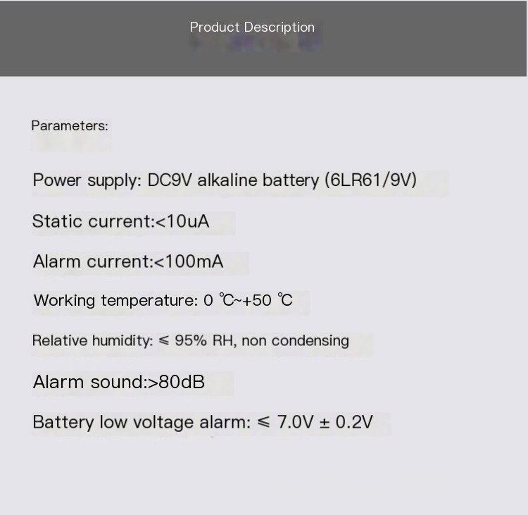 Tuya Smart WiFi Smoke Detector