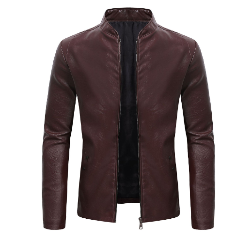 Men's Motorcycle Leather Jacket 1