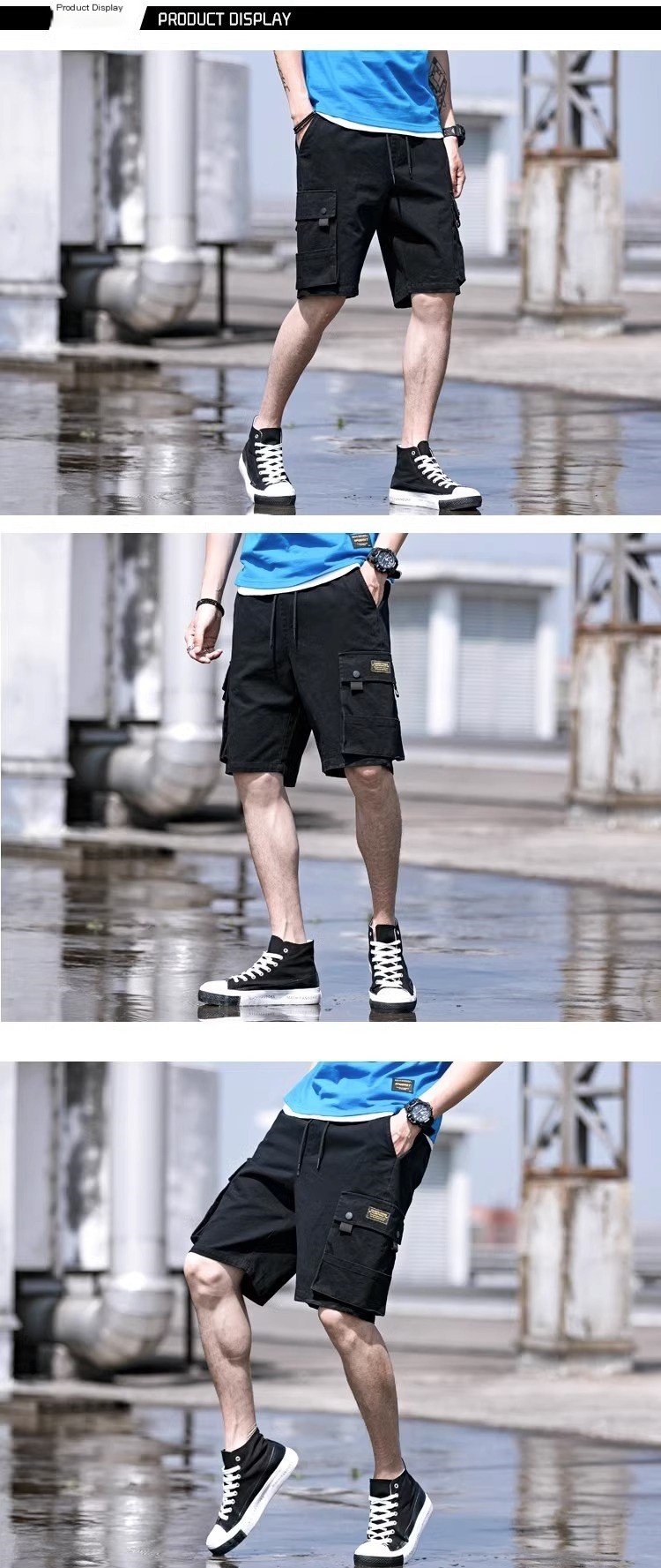 Loose Five-point Pants - Lifestyle