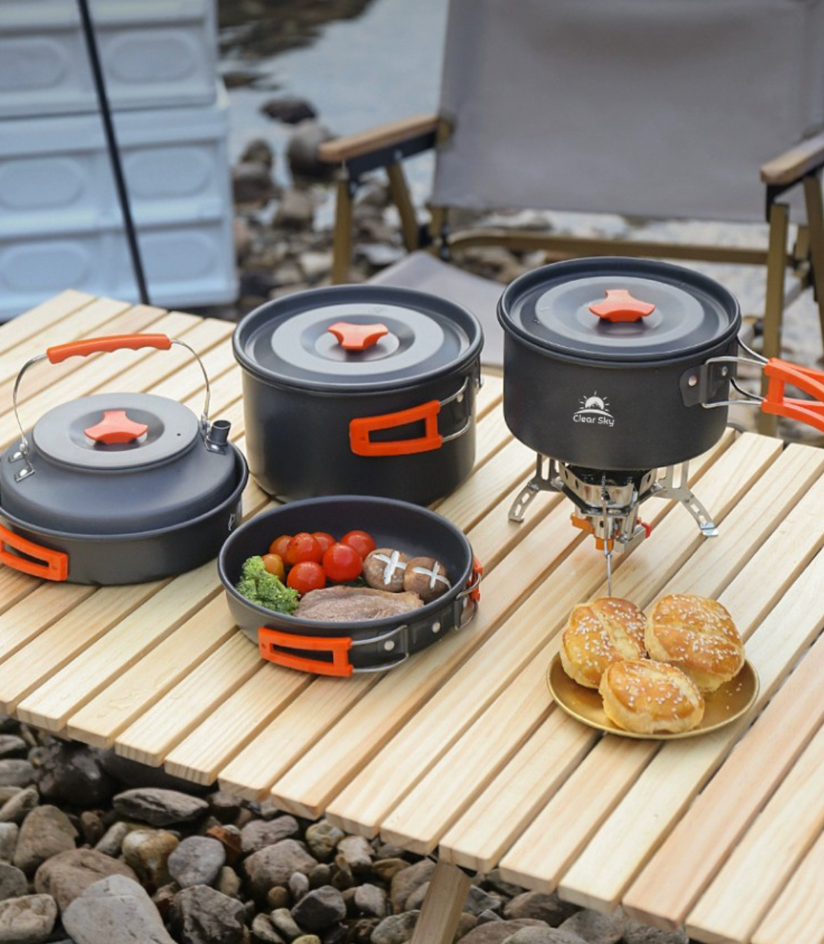 Outdoor Cooking Set