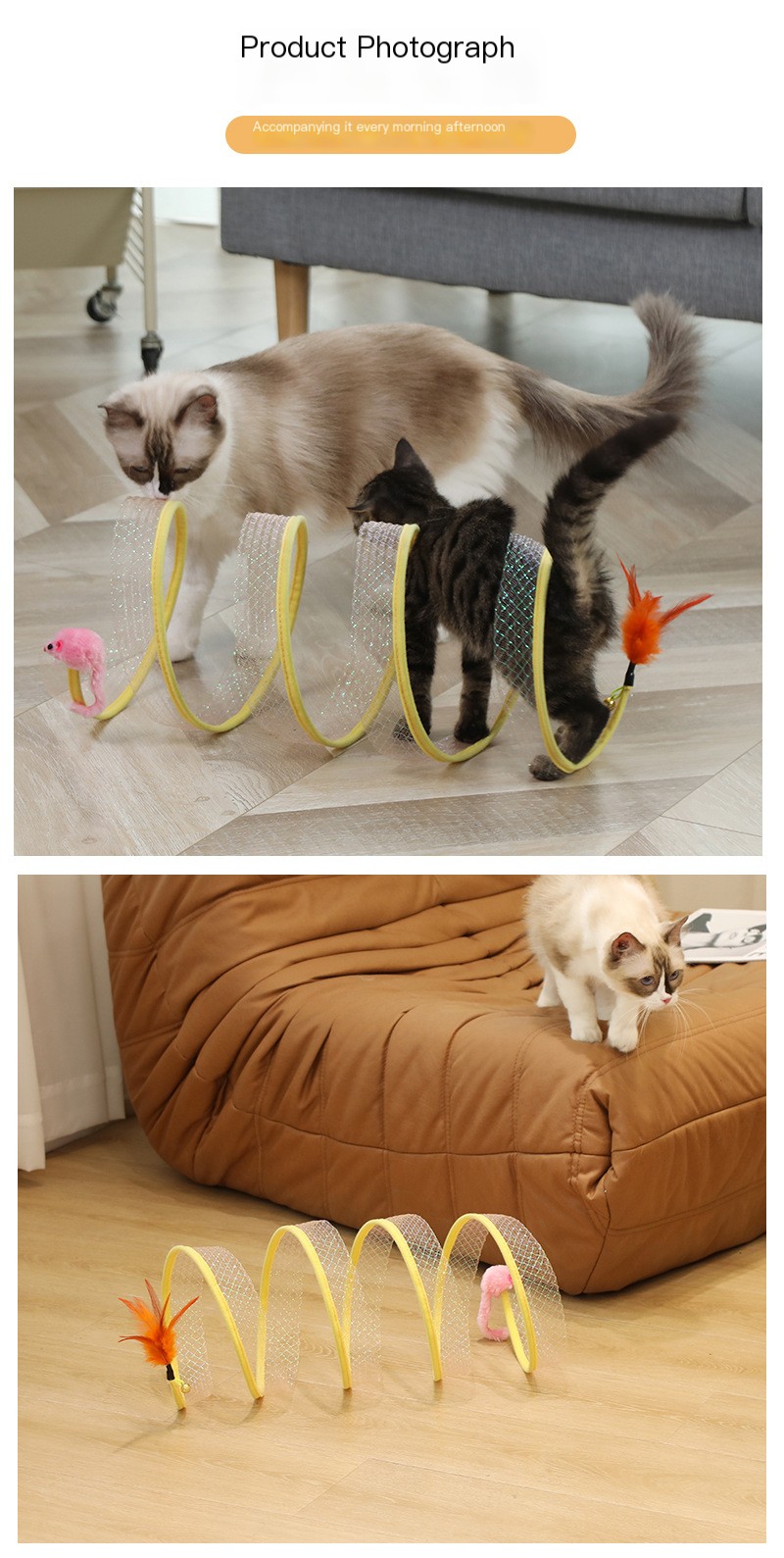 Cat Tunnel Toy