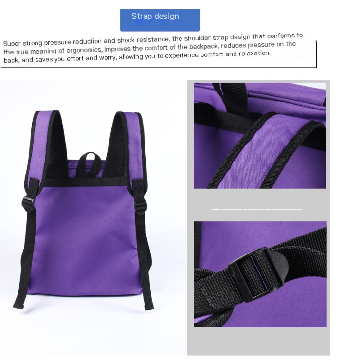 Pet Backpack Purple