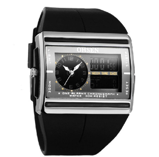 OHSEN Dual Movement Sports Watch