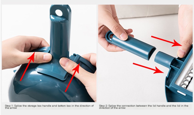 Multifunctional Round Vegetable Cutter Image 3