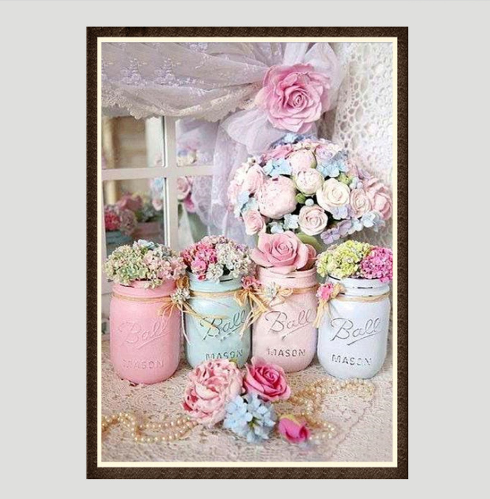 Rose Flower Diamond Painting