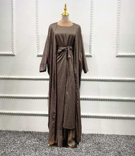 3Pcs Abaya Set Image 9