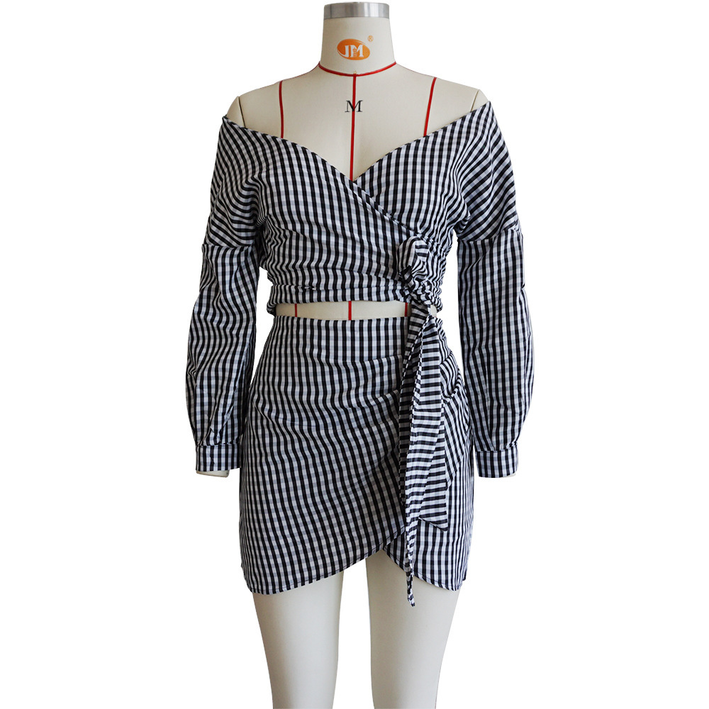 Chiffon Checkered Set - Image 4