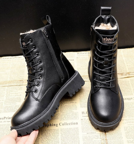 Andrea Black Winter Boots
