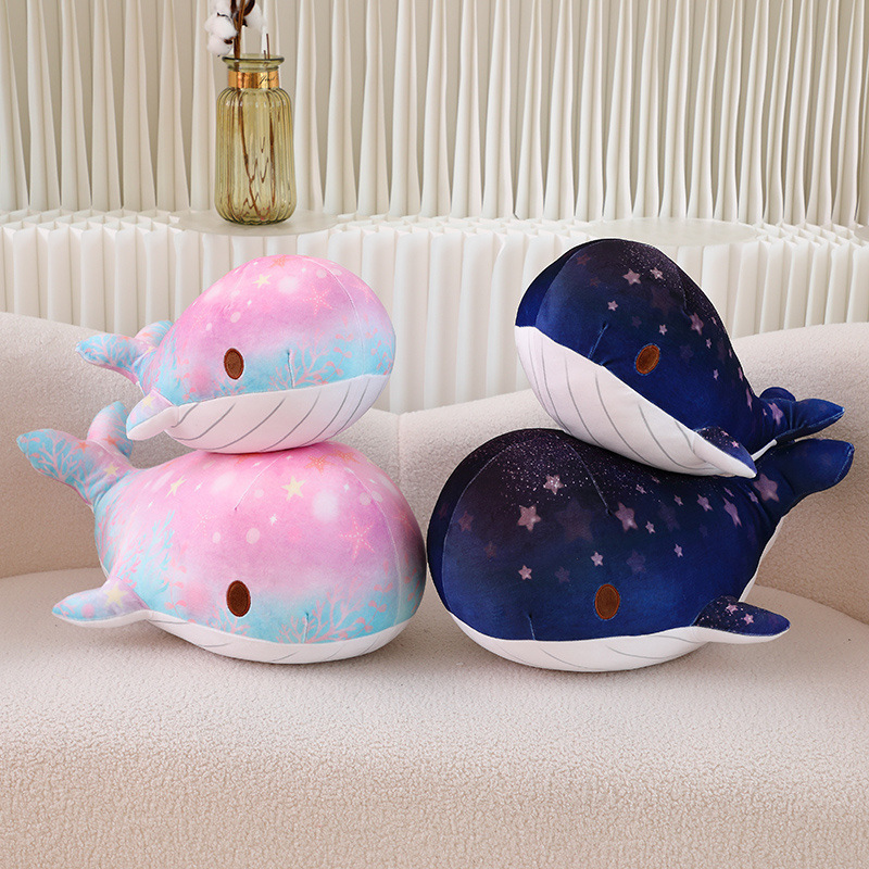 Solaris Shimmer Whale Plushie - Pink