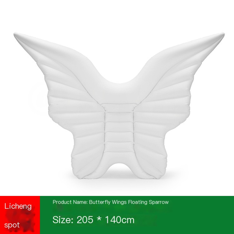 Giant Angel Wings Inflatable Pool Floating Air Mattress