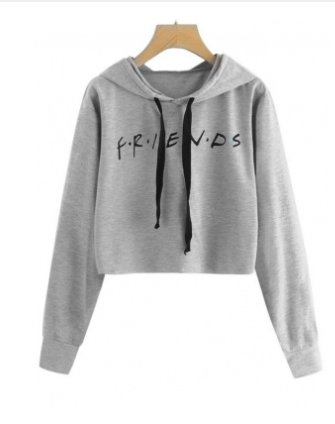 Ladies Long Sleeve Casual Letter Print Sweatshirt Image 4