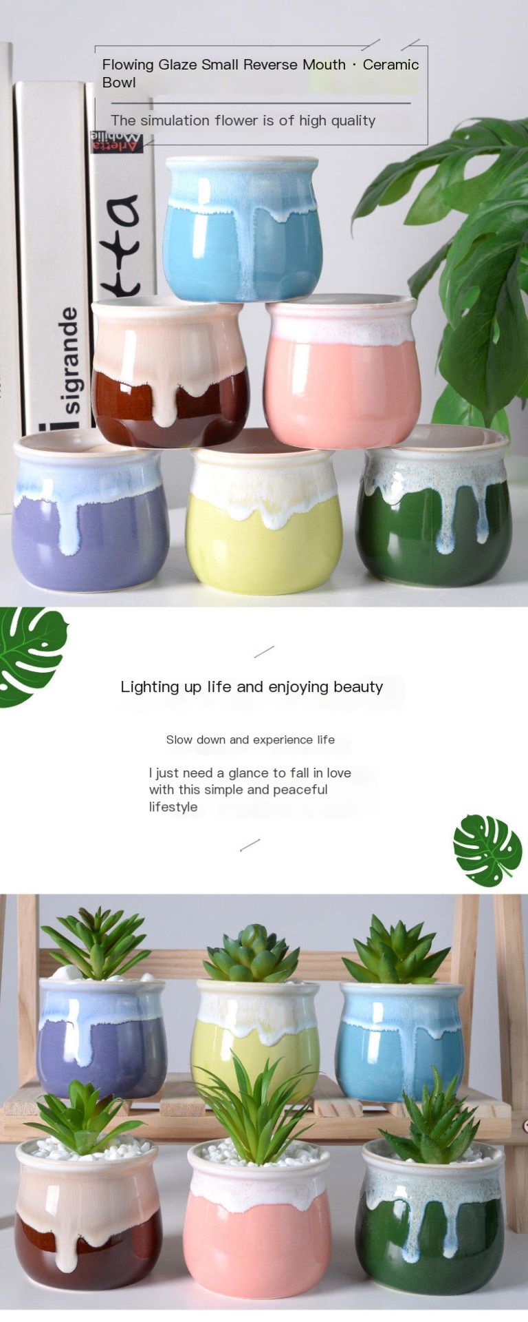 Creative Ceramic Flower Pot