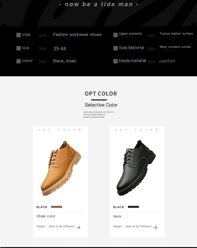 Retro High-Top Lace-Up Men's Boots
