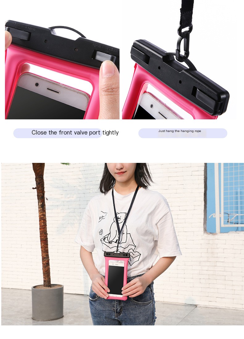 Floating Inflatable Waterproof Phone Bag