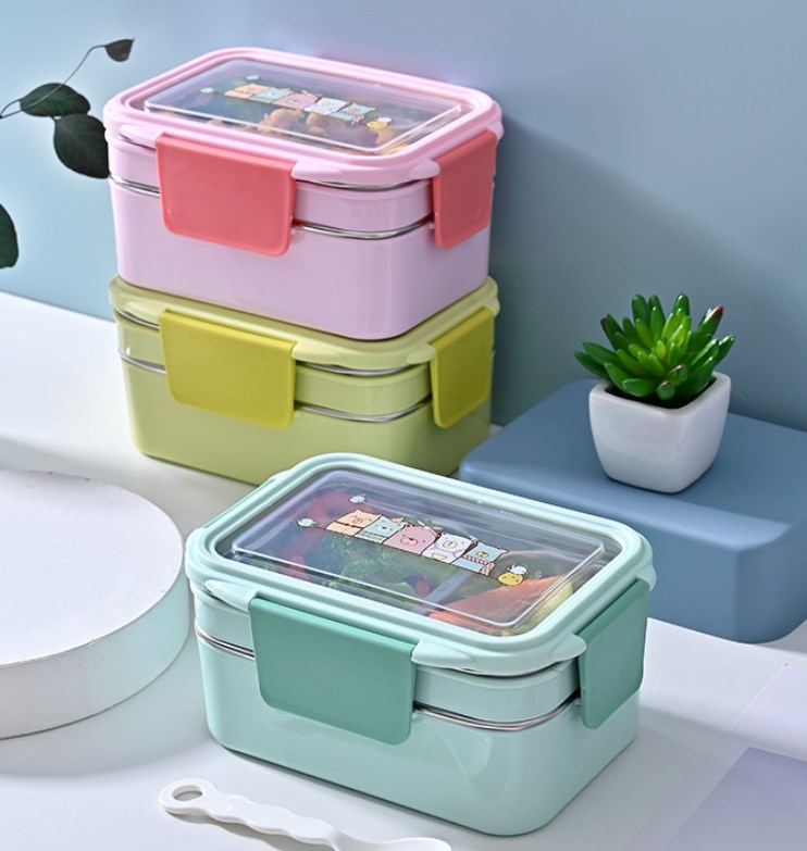 Double-Layer Stainless Steel Lunch Box - Image 4
