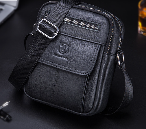 Brown Genuine Leather Shoulder Bag
