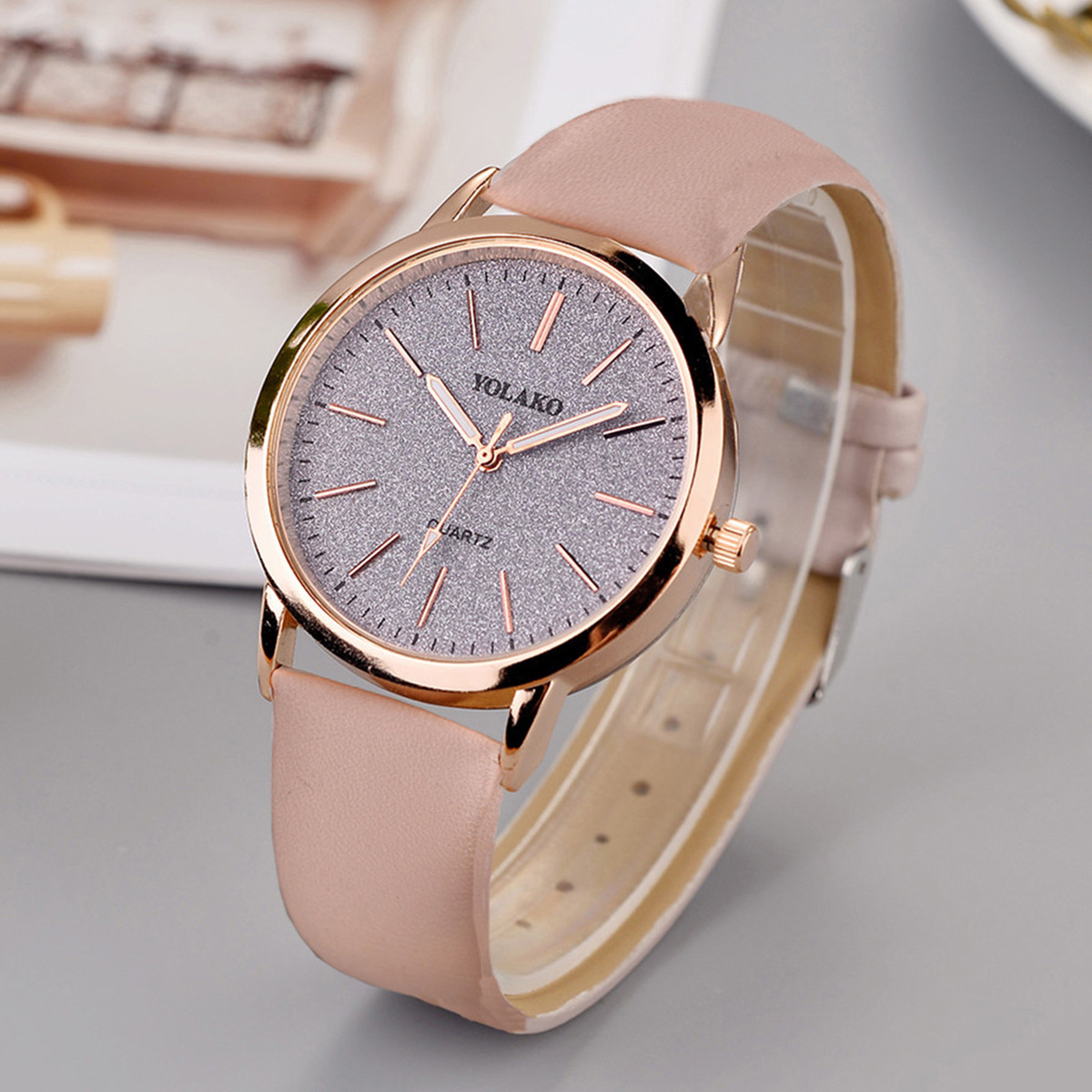 Hand Chain Watch Gray