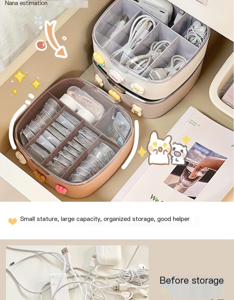 Desktop storage box image 4