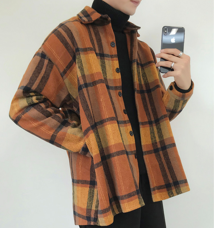 Wool Check Shirt Image 1