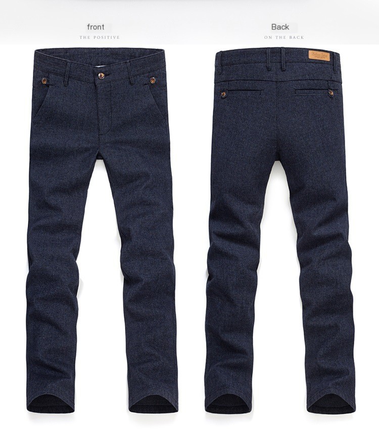 Men's Casual Pants in Black