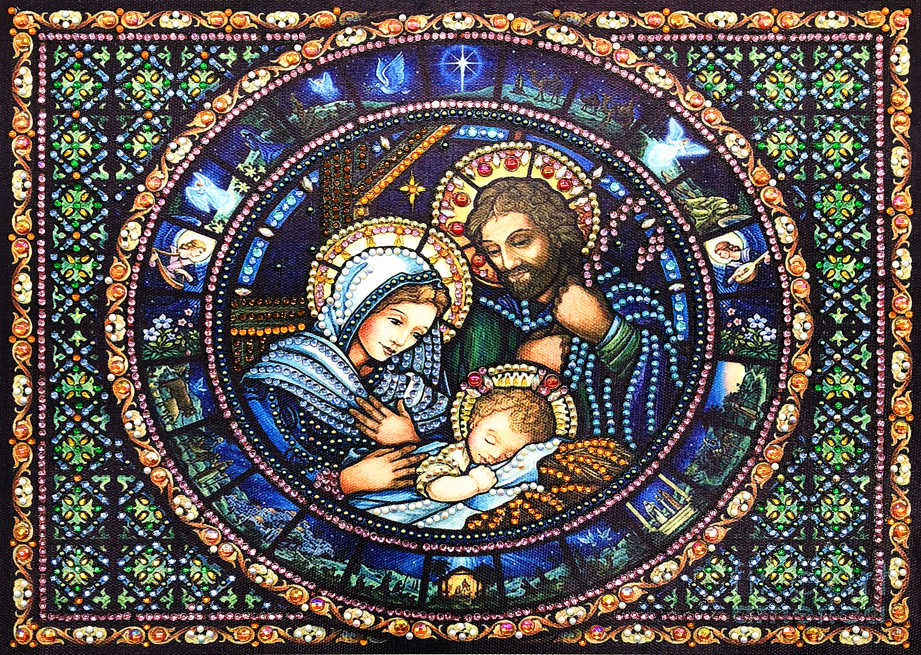 Close-up of Diamond Painting