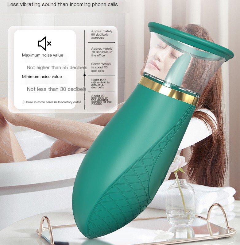 S337 Sweet Nectar Vibrating Wand in Use