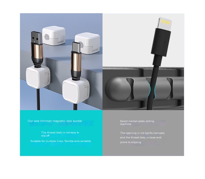 Magnetic Data Cable Organizer Image 5