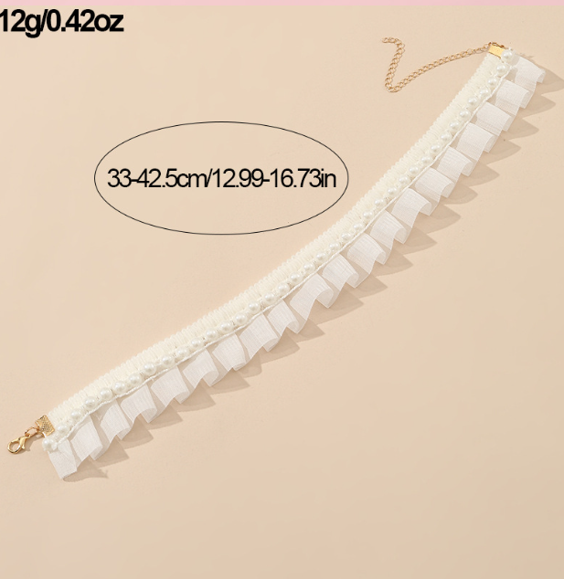 Ins Small Fragrance Pearl Collar Style
