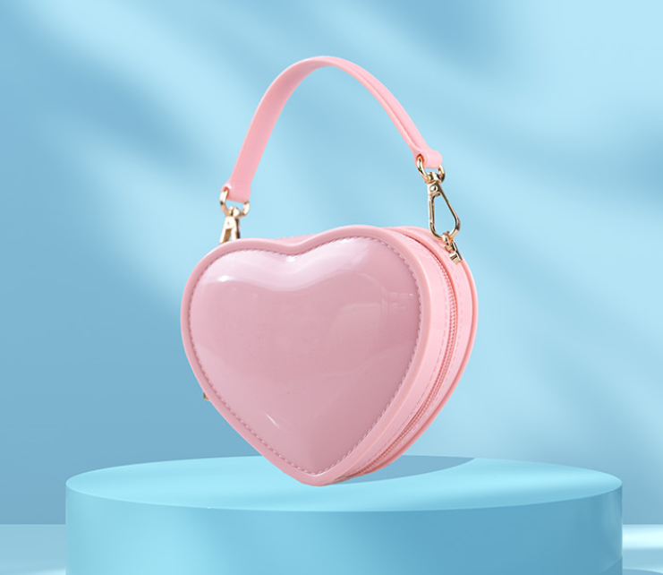 Heart-Shaped Crossbody Bag - Style