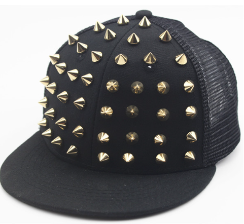Punk Studded Cap Image 3