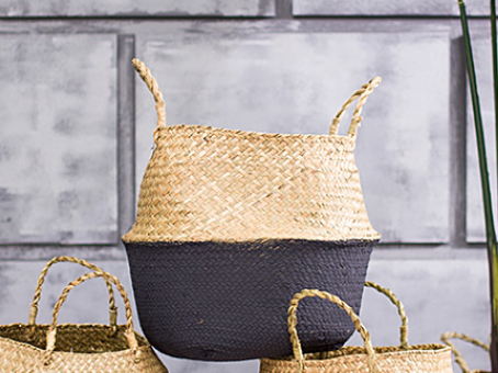 Handwoven Seagrass Basket 2