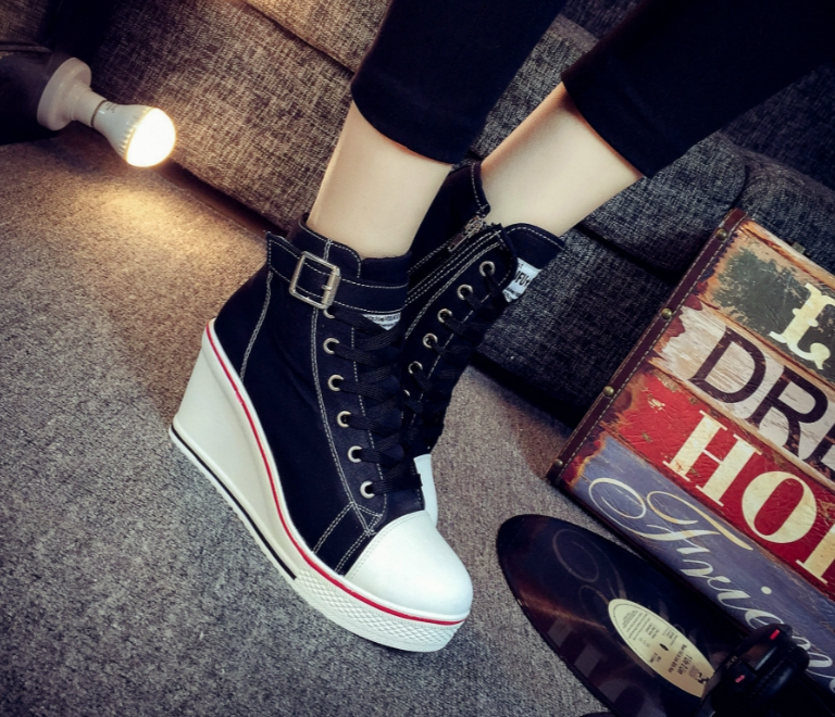 Wedge Canvas Shoes 4