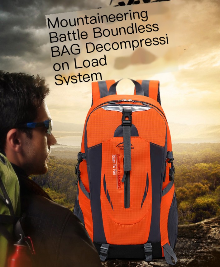 colorful backpack