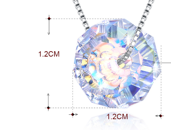 Swarovski Crystal Necklace Image 4